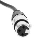 Cable de audio micrófono XLR 3pin hembra a RCA macho de 3m - AX02300 - 05