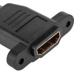 Cable extensor HDMI hembra a hembra tipo panel 50 cm - UB01400 - 04