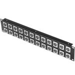 Patch panel rack19 24-port BNC-hembra 2U - XQ03300 - 08