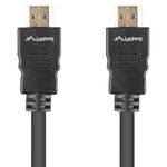Cable HDMI v1.4 macho a macho de 1 m de color negro de Lanberg CA-HDMI-15CC-0010-BK - HI14100 - 03