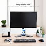 Soporte de sobremesa con peana para pantalla hasta 32" VESA 75x75 100x100 - OS02100 - 04