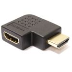 Adaptador HDMI de tipo HDMI-A macho a HDMI-A hembra acodado derecha - HD04900 - 01