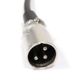 Cable de audio micrófono XLR 3-pin macho a hembra de 10m - AX00500 - 02