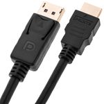 Cable DisplayPort macho a HDMI macho 1m - YP02100 - 05