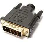 Conector DVI-I macho para montaje de cable con soldadura - CM01900 - 01