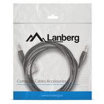 Cable estéreo de 2 m de Lanberg con un conector macho Jack 3.5 mm a conector macho Jack 3.5 mm - VC10500 - 04