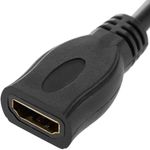 Cable HDMI 1.4 tipo A de macho a hembra de 20cm - HD02000 - 06