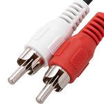 Cable Audio Stereo 20cm (2xRCA-M/M) - VC02700 - 06