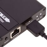 Extensor HDMI teclado y ratón Prolongador 4K UHD 1080p FullHD a través de cable de red Cat.6 Cat.6A Cat.7 hasta 70m - HB02200 - 09