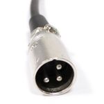 Cable de audio micrófono XLR 3-pin macho a hembra de 2m - AX00200 - 02