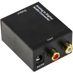 Conversor de audio analógico a digital con 2xRCA a toslink y coaxial - VD04800 - 03