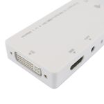Adaptador de miniDisplayPort a VGA audio HDMI DVI blanco - YP07000 - 02