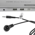 Extensor KVM de HDMI USB IR a través de Ethernet hasta 120m receptor - HN03200 - 04