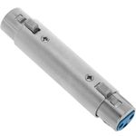 Adaptador de audio XLR 3-pin hembra a XLR 3-pin hembra - AY00200 - 04