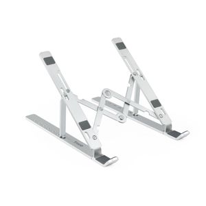 Soporte elevador para portátiles y tablets de aluminio plegable TooQ TQLRS0033-AL