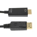 Cable de vídeo 4K 1.8m de DisplayPort DP a HDMI 1080p FullHD 2K 4K - YQ09100 - 07