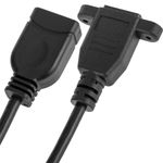 Cable extensor HDMI hembra a hembra tipo panel 50 cm - UB01400 - 07