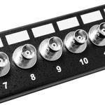Patch panel de 16 puertos BNC hembra para rack 19" - RX09100 - 02