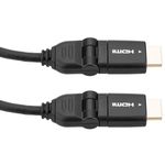 Cable HDMI-A macho a HDMI-A macho de 1 m con rotación de 180 grados - HG05100 - 05