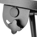 Carrito para proyector y ordenador portátil. Soporte negro para notebook con ruedas - OP04600 - 06