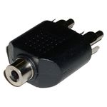 Adaptador Audio Estéreo (Jack-3.5mm-H / 2 x RCA-M) - AY03600 - 01