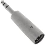 Adaptador de audio XLR de 3 pines macho a TRS jack 6.3mm macho - XO05100 - 03