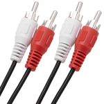 Cable Audio Stereo 20cm (2xRCA-M/M) - VC02700 - 05