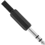 Conector jack de 6,35 mm stereo macho - AY09400 - 05