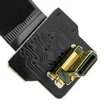 Cable vídeo HDMI plano FPV 50 cm micro D-macho a micro D-macho con ángulo - HG08900 - 03