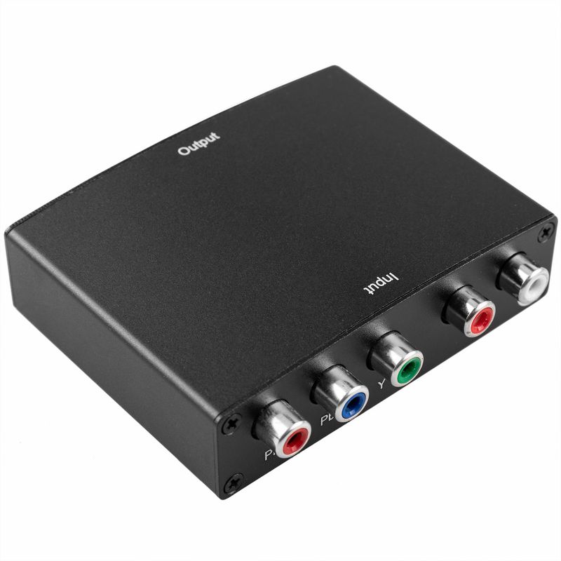 Conversor RGB YPbPr con audio a HDMI (5 RCA a 1 HDMI) - HC04500 - 01