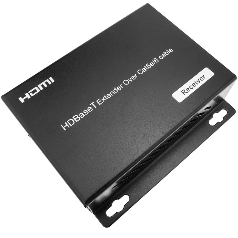 Extensor HDMI UltraHD 4K 2K FullHD 1080p Cat.5e Cat.6 compatible con HDBaseT HDBT POC 100m - Receptor - HB04400 - 01