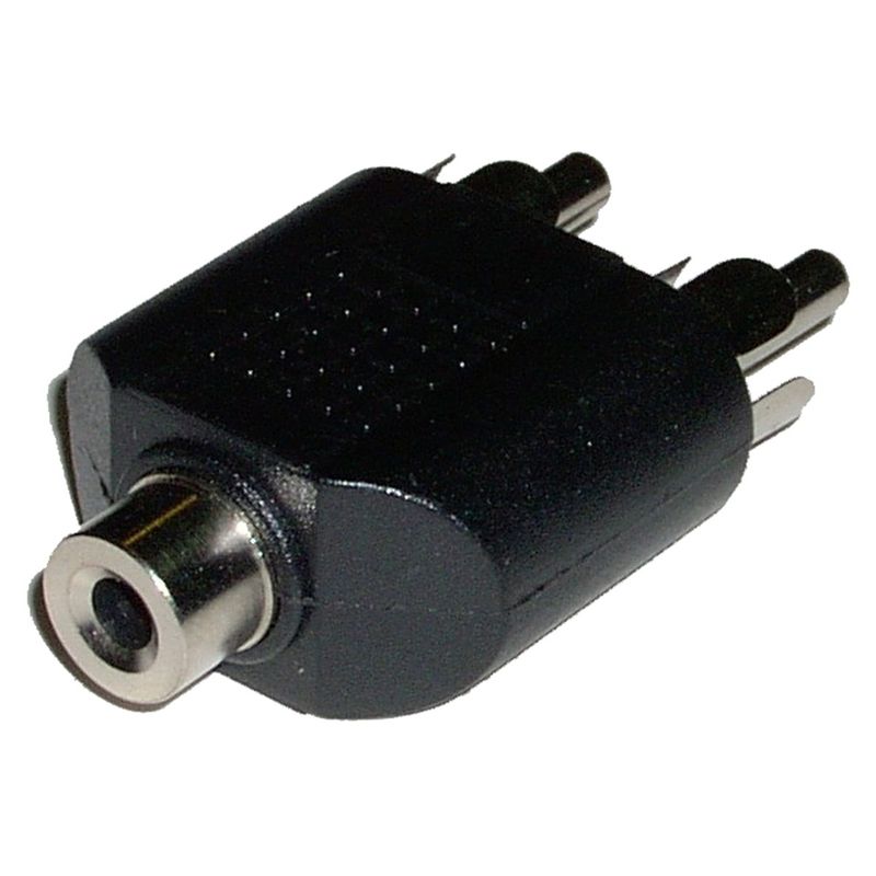 Adaptador Audio Estéreo (Jack-3.5mm-H / 2 x RCA-M) - AY03600 - 01