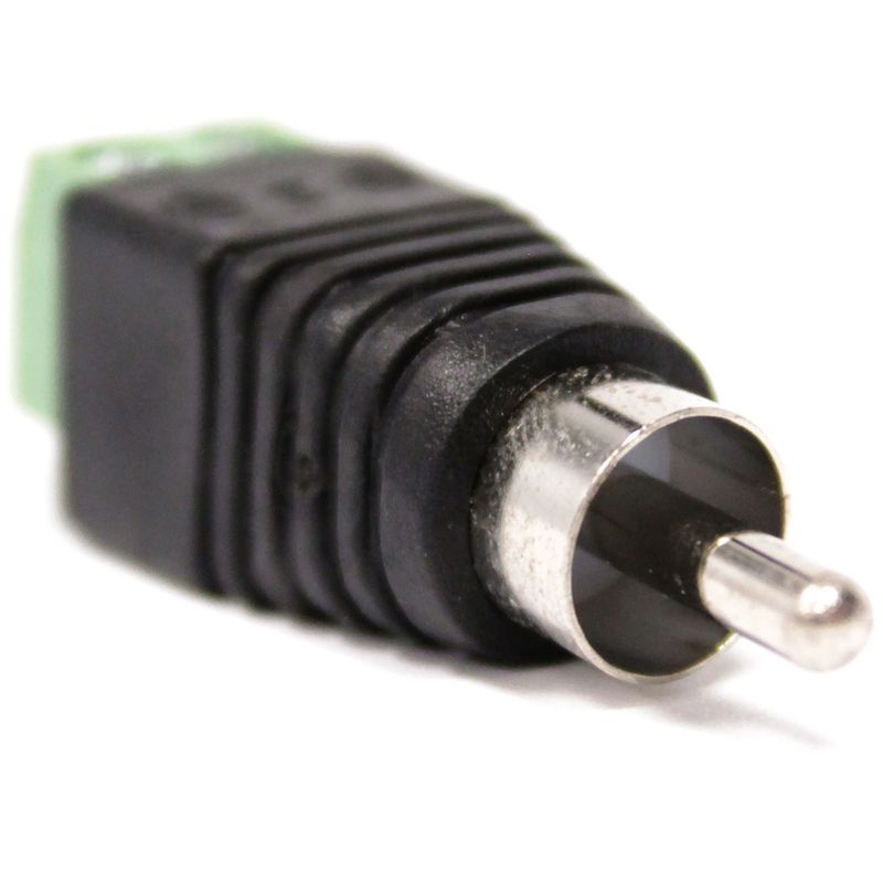 Adaptador RCA macho a bloque de terminales - AY08900 - 01