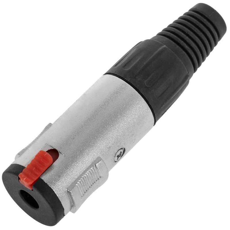 Conector jack 6.3mm hembra mono metal - XN08900 - 01