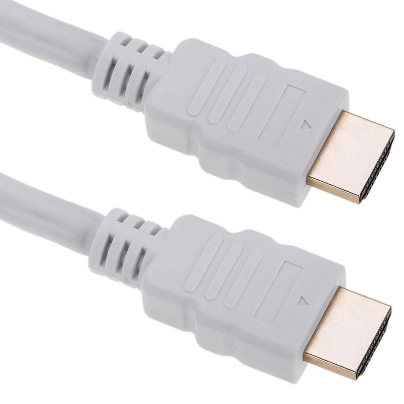 Cable HDMI 2.1 con conector tipo A macho a conector tipo A macho Ultra HD 4K 8K de 1m blanco - HI06200 - 01
