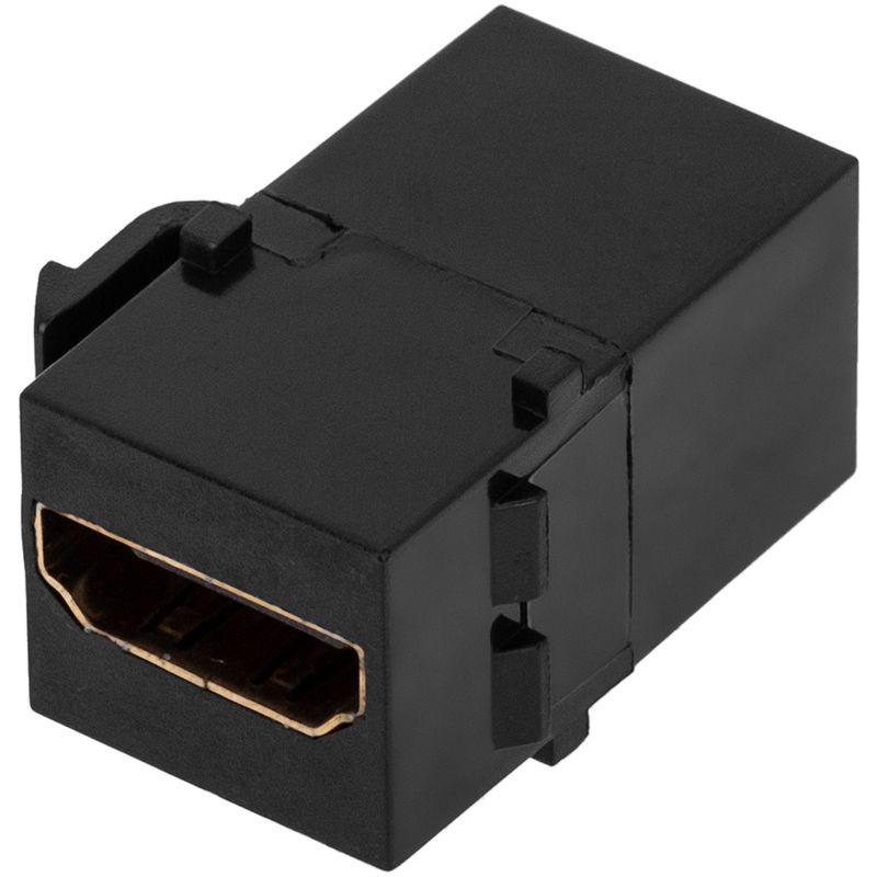 Keystone HDMI de HDMI-A hembra a HDMI-A hembra para patch panel con marco 110 - RP06800 - 01