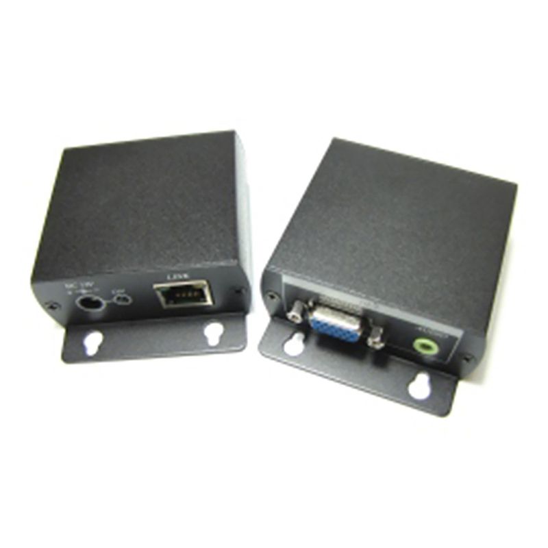 Extensor VGA de alta resolución con audio UTP Cat.5 emisor y receptor VE01HA - SH03800 - 01