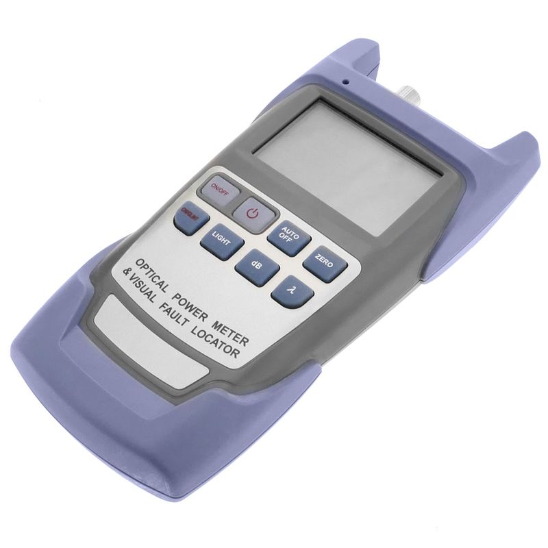 Generador medidor de luz para fibra óptica 850-1625nm 1mW con conectores FC ST y SC - CT04100 - 01