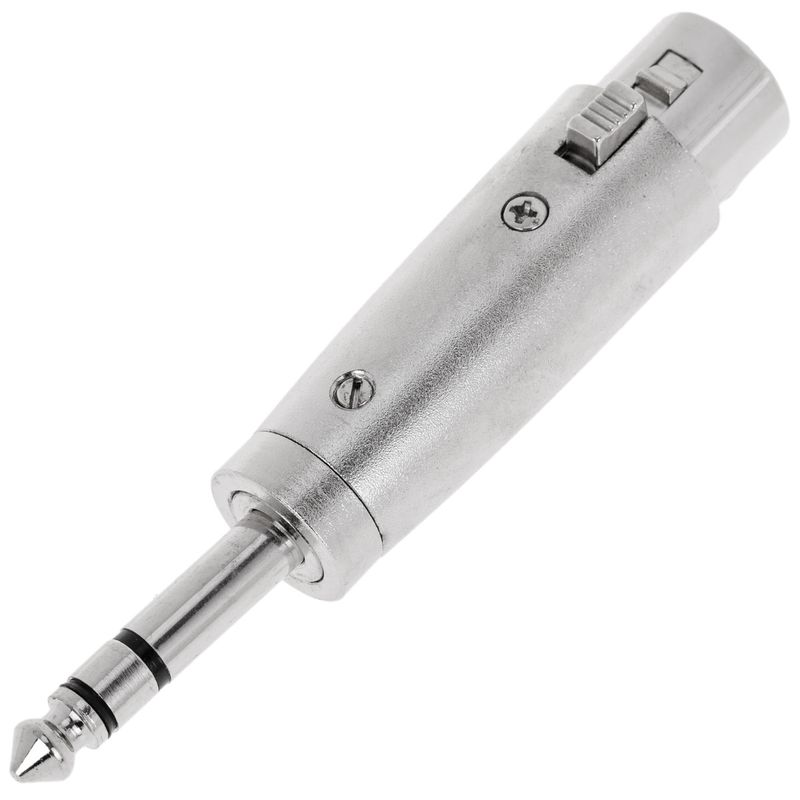 Adaptador de audio XLR de 3 pines macho a jack 6.3mm macho - XO05300 - 01
