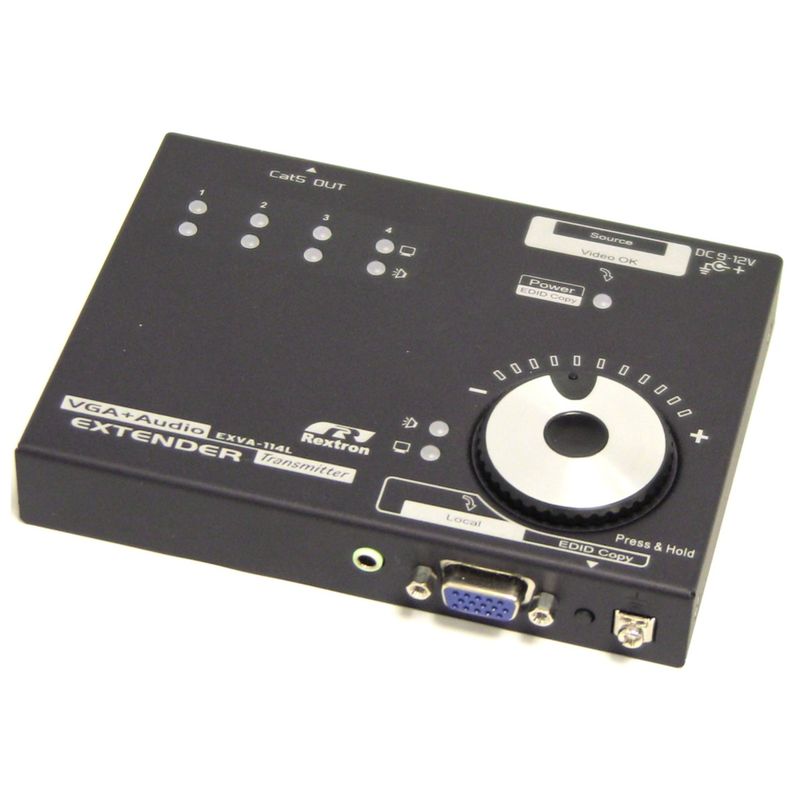 Extensor de VGA y audio a través de UTP a 900m. Transmisor 4 puertos - LP04200 - 01
